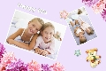 Baby & Kids photo templates Happy Life Flowers